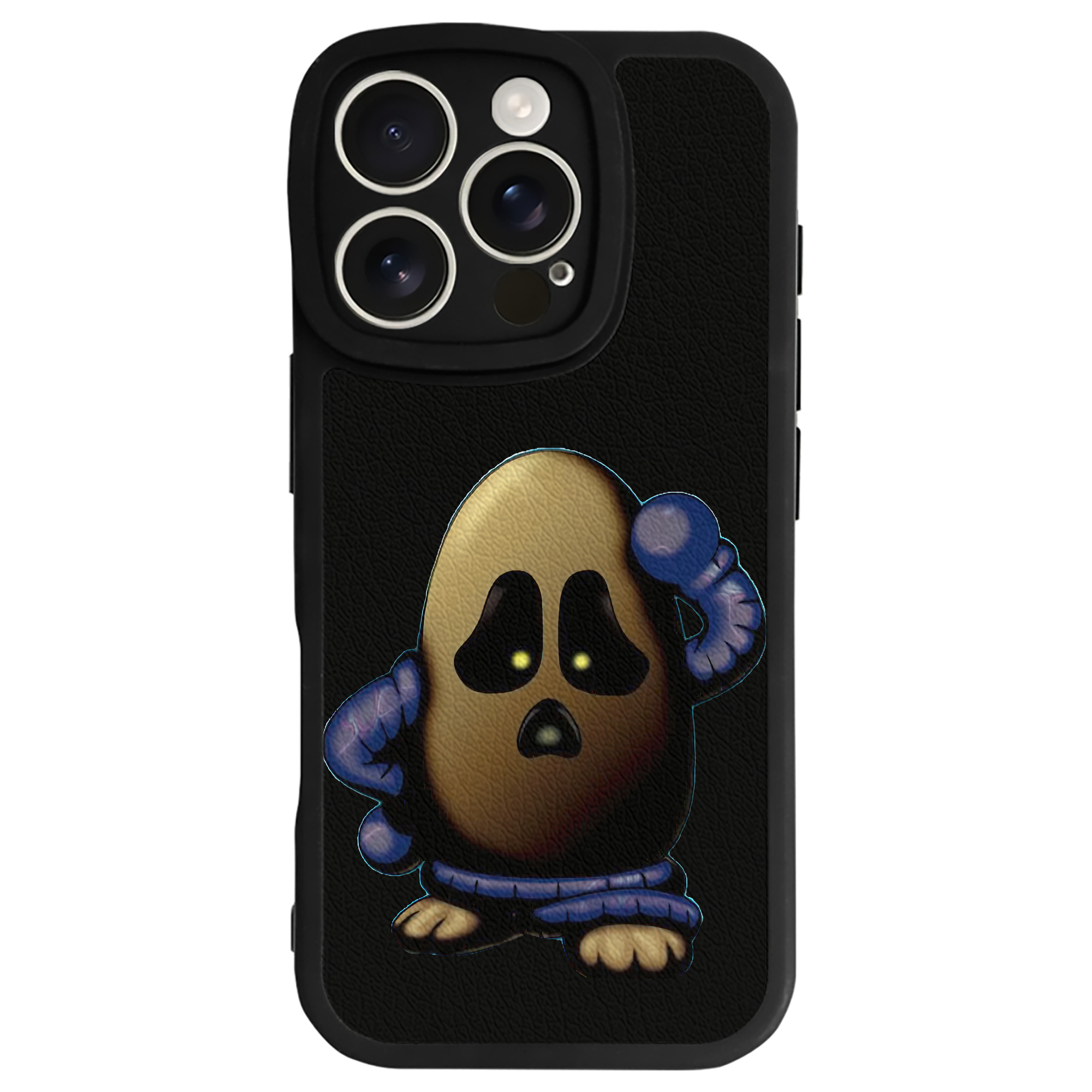 （画像用） 遊☆戯☆王 Yu-Gi-Oh! 【iPhone 16シリーズ対応】シリコンスマホケース（レザー調） 材質：シリコン